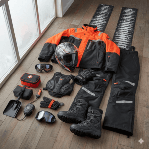 snowmobile safety gear
