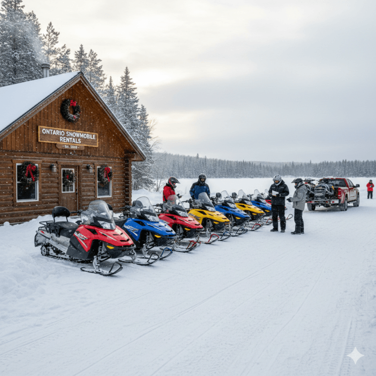 snowmobile rental ontario
