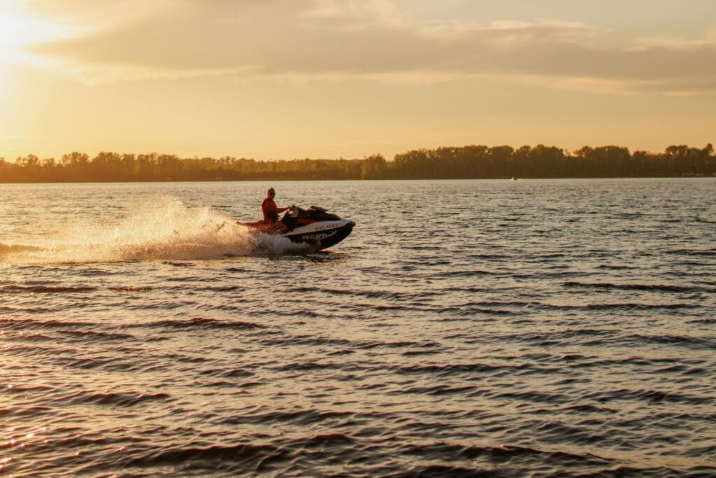 jet ski rental being one of the best things to do in kawartha lakes