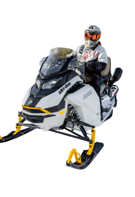 picture of a snowmobile in ontario